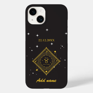 Personalized  Zodiac Custom name Taurus  Case-Mate iPhone 14 Case