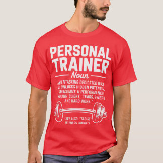 Personalrainer Definition Fitness Coach vintage T-Shirt