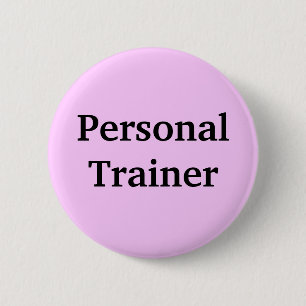 PersonalTrainer 6 Cm Round Badge