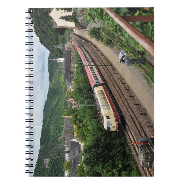 Personenzug in St. Goar Spiral Notebook (Front)