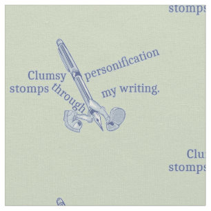 Personification Funny Creative Writing Fabric