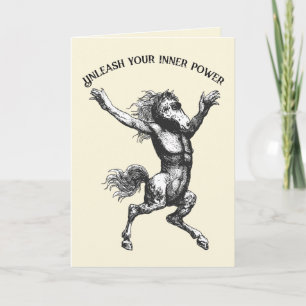 Personification Of The Spiritually Slothful  Card