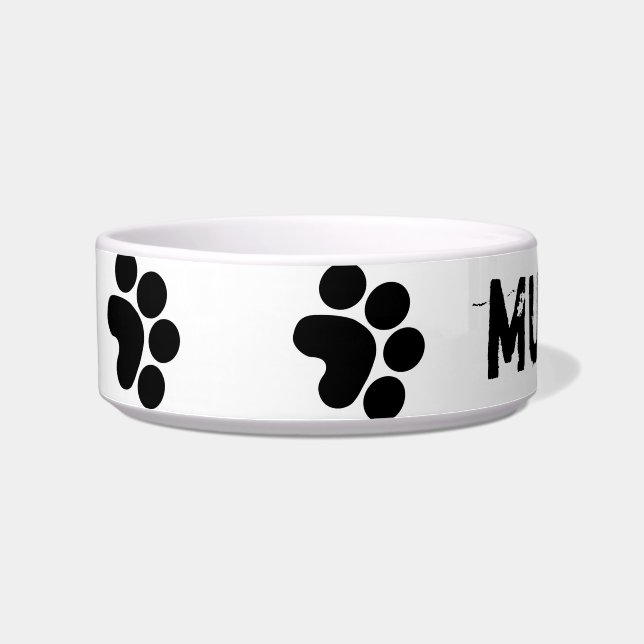 personilized dog bowl (Left)