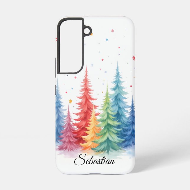 Personized Festive Christmas Phone Case  (Back)
