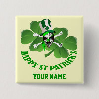 Personlalized Irish pirate St Patrick's day