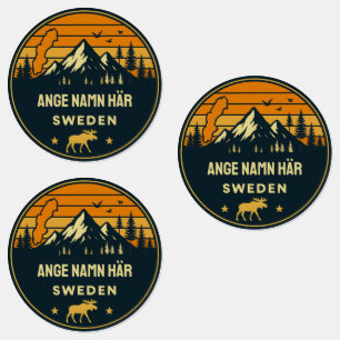 Personligt ortnamn Sverige runt design