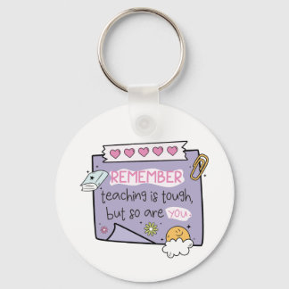 Personlised Teacher Keyring – Teaching Is Tough...