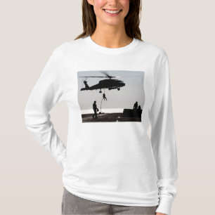 Personnel fast-rope out of an SH-60F T-Shirt