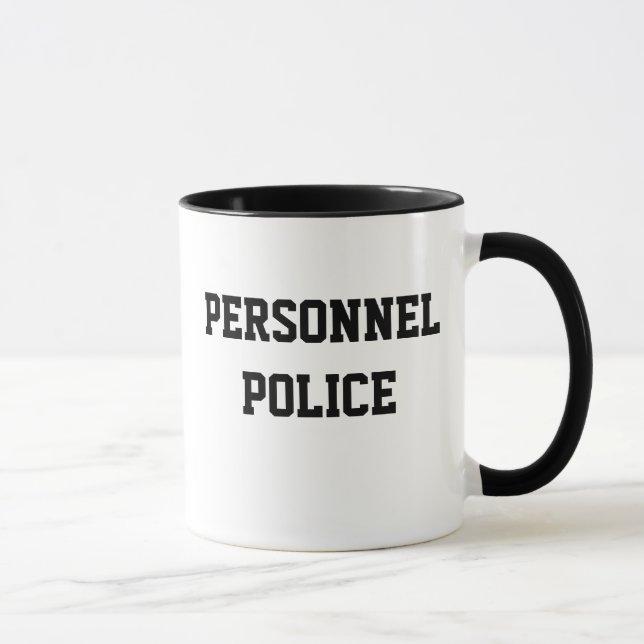Personnel Police - Human Resources Rude Nickname Mug (Right)