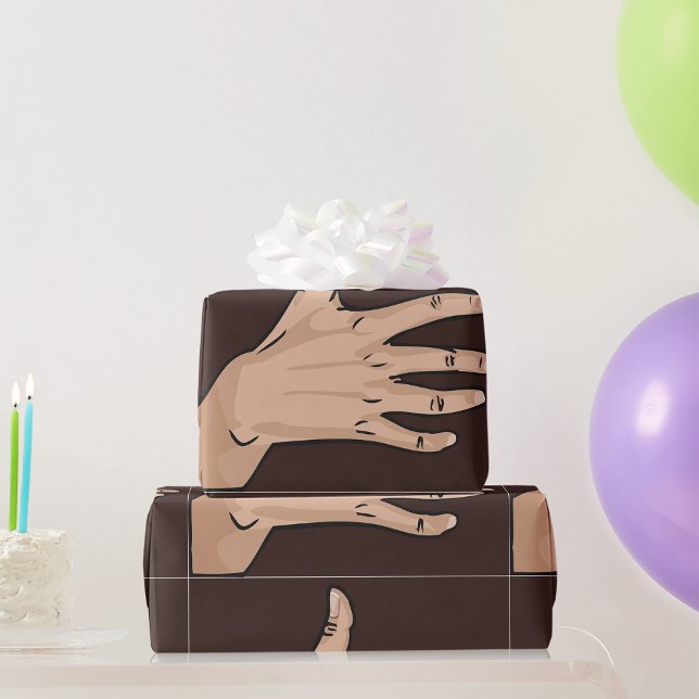 Persons Hand Wrapping Paper (Creator Uploaded)