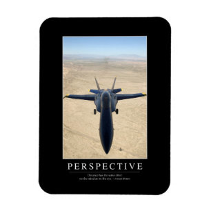 Perspective: Inspirational Quote 1 Magnet