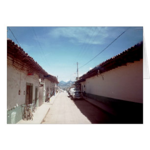 Perspective of a street in Veracruz