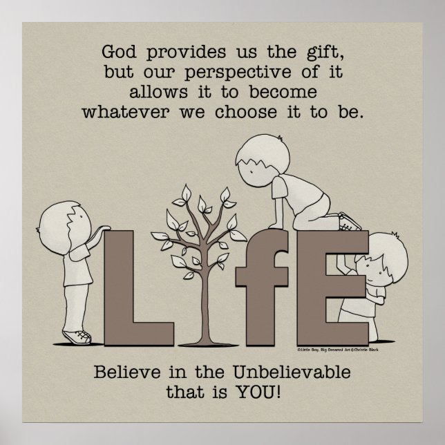 Perspective of Life Poster (Front)
