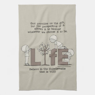 Perspective of Life Tea Towel