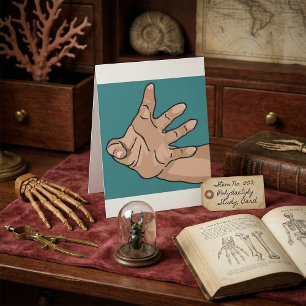 Perspective Reaching Hand Card