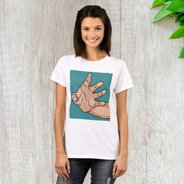 Perspective Reaching Hand T-Shirt (Creator Uploaded)
