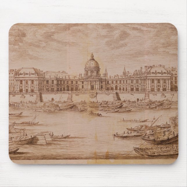 Perspective View of College des Quatre-Nations Mouse Pad (Front)