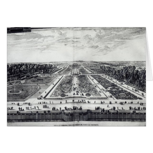 Perspective View of the Garden (Front Horizontal)