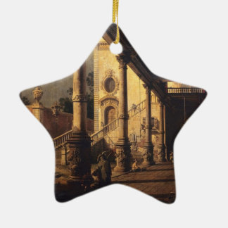 Perspective with a Portico Ceramic Tree Decoration