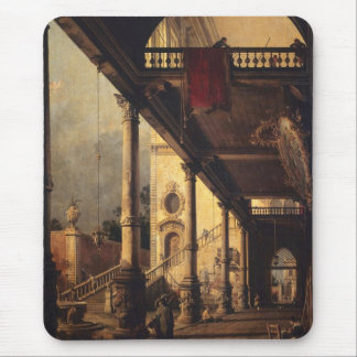 Perspective with a Portico Mouse Pad