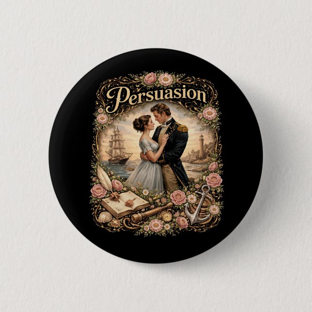 Persuasion 6 Cm Round Badge (Front)