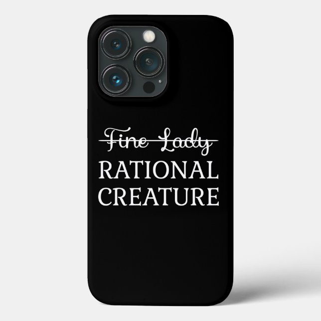 Persuasion Jane Austen - Rational Creature I Case-Mate iPhone Case (Back)