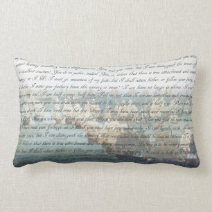 Persuasion Letter Lumbar Cushion