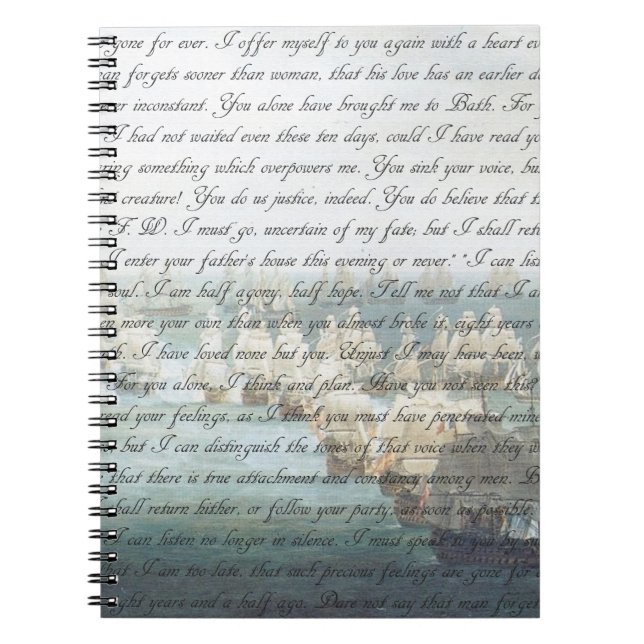 Persuasion Letter Notebook (Front)