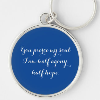 Persuasion's romantic letter key ring
