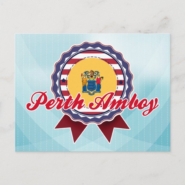 Perth Amboy, NJ Postcard (Front)