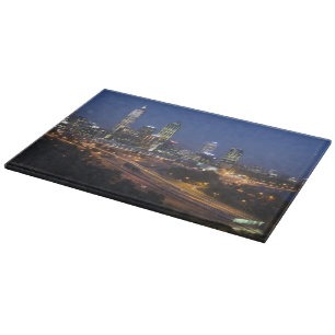 Perth, Australia. View of downtown Perth from Cutting Board