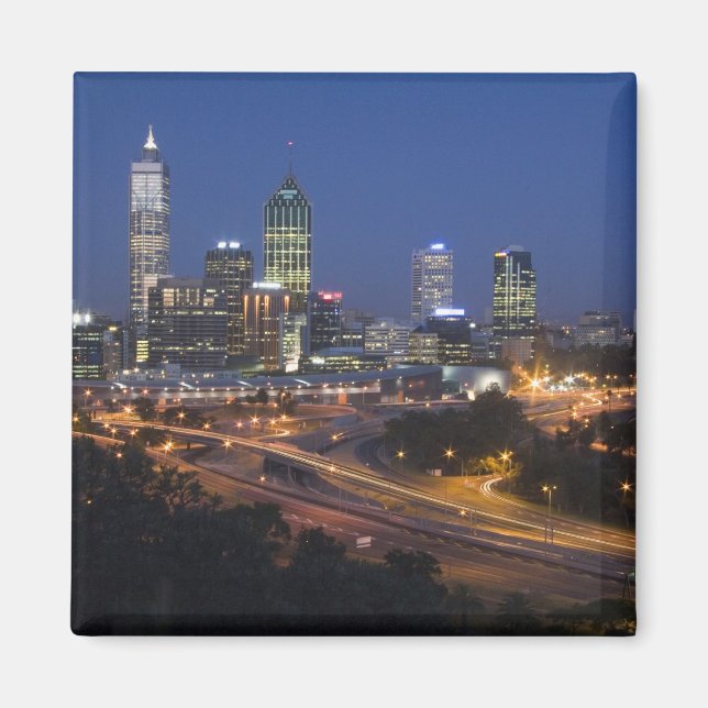 Perth, Australia. View of downtown Perth from Magnet (Front)