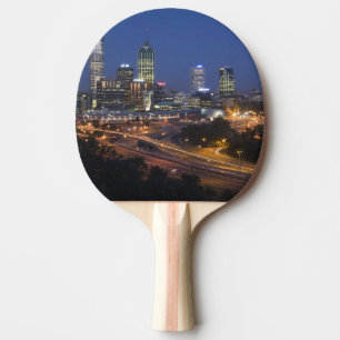 Perth, Australia. View of downtown Perth from Ping Pong Paddle