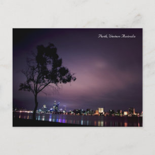 Perth City Lights Postcard