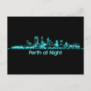 Perth Skyline Postcard