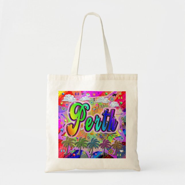 Perth Vista Express Tote Bag (Front)