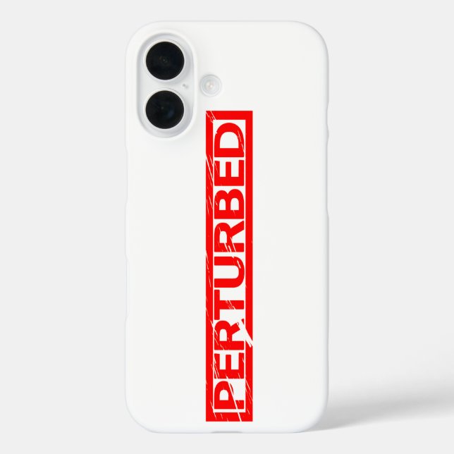 Perturbed Stamp Case-Mate iPhone Case (Back)