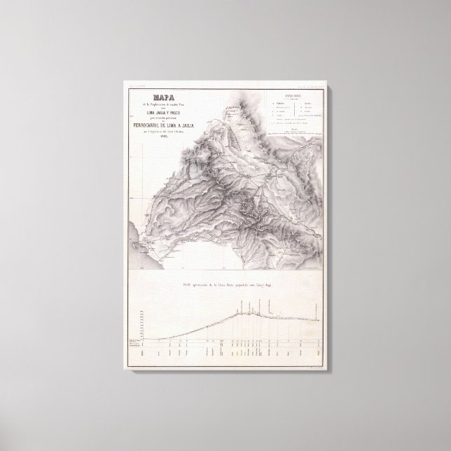 Peru 11 canvas print (Front)