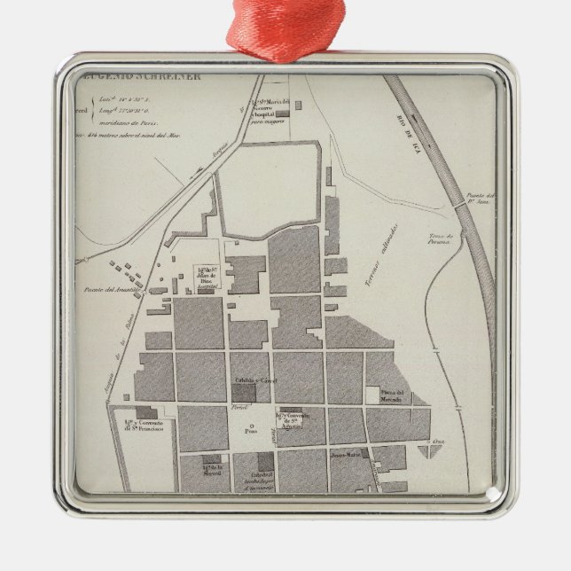 Peru 26 metal tree decoration (Front)