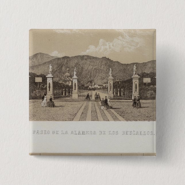 Peru 33 15 cm square badge (Front)
