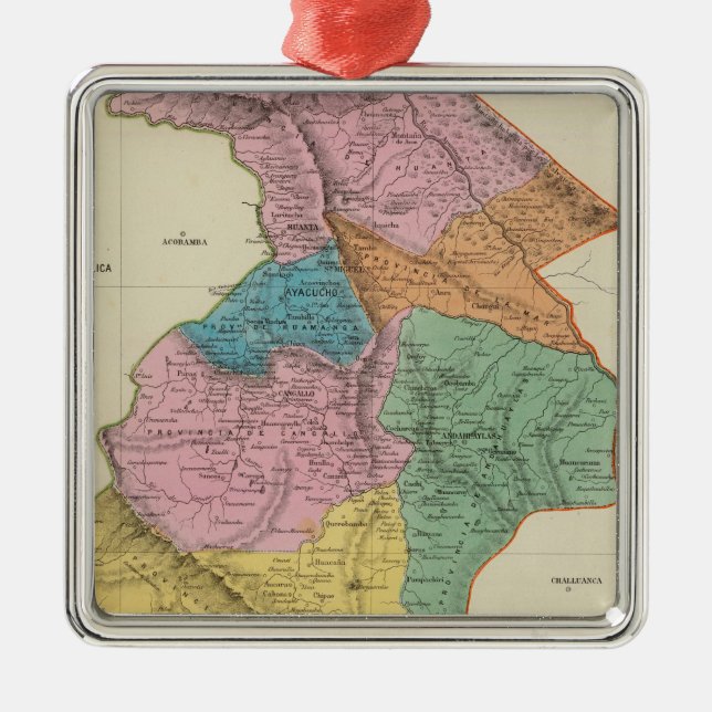 Peru 33 metal tree decoration (Front)