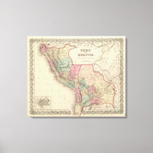 Peru and Bolivia 2 Canvas Print
