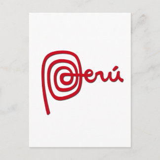 Peru Brand / Marca Peru Postcard