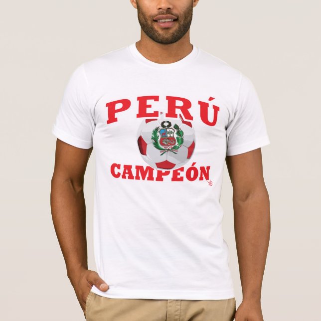 Peru Campeon 2011 - InKa1821 Label T-Shirt (Front)