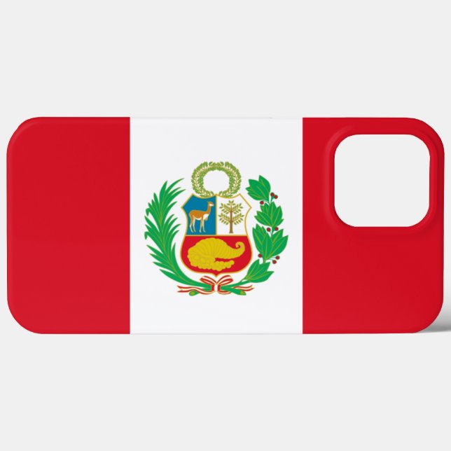 Peru Case-Mate iPhone Case (Back (Horizontal))