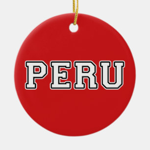 Peru Ceramic Tree Decoration