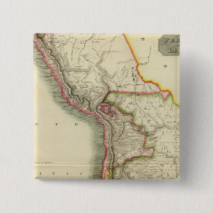 Peru, Chilli, La Plata 2 15 Cm Square Badge