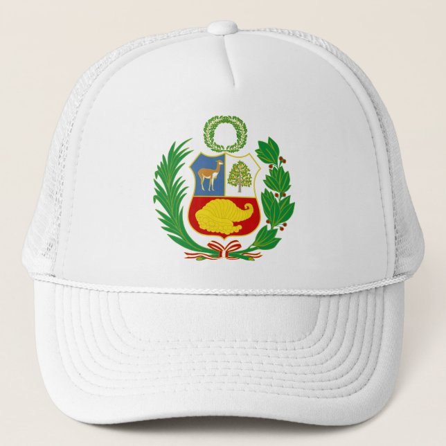 Peru Coat of Arms Hat (Front)