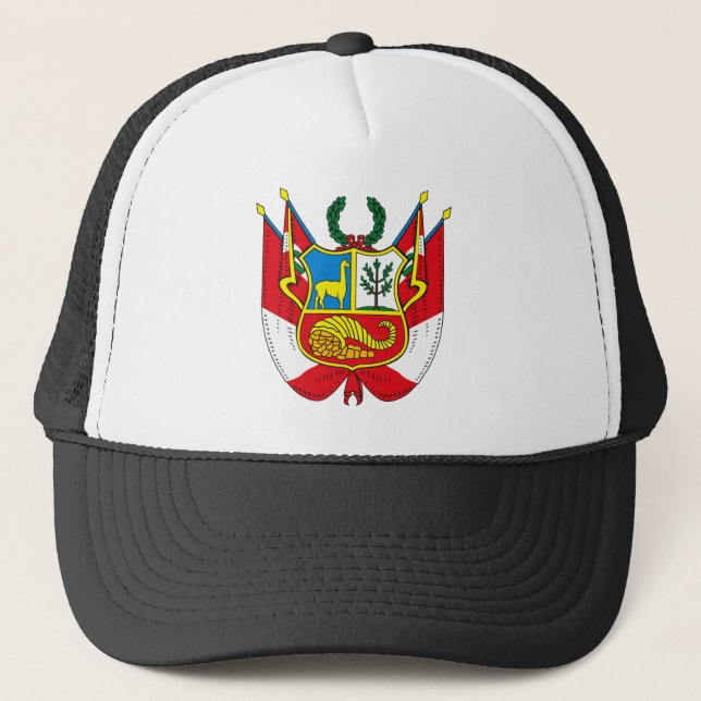 Peru Coat of Arms Hat (Front)