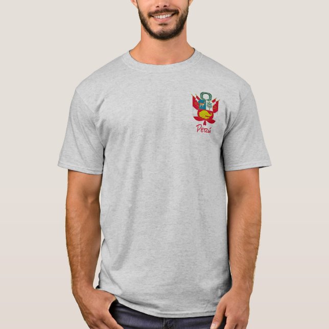 Peru Coat of Arms T-Shirt (Front)